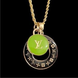 Authentic Louis Vuitton Two Charm Necklace